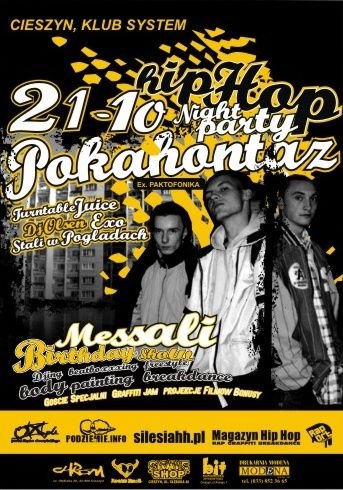 Koncert Pokahontaz, Cieszyn